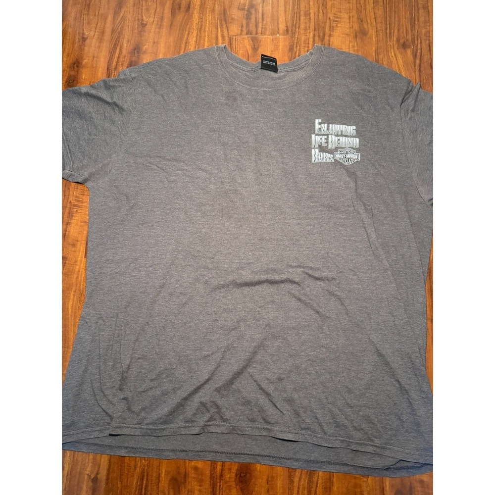 VTG Harley Davidson Y2K Escape From Alcatraz California Grey T-Shirt Size 2XL